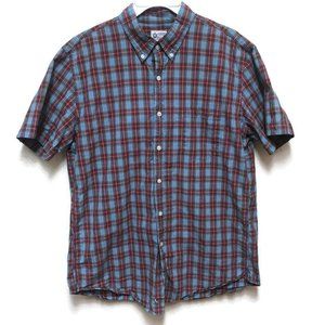 J.Crew Men's Button Down Collared Shirt Multicolor